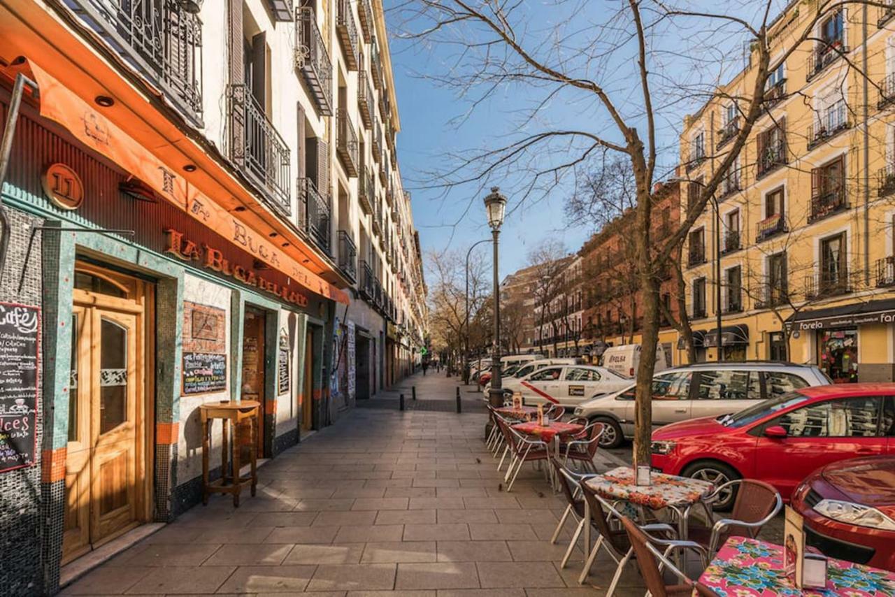 Buhardilla En Calle Amparo-Lavapies Madrid Exteriér fotografie