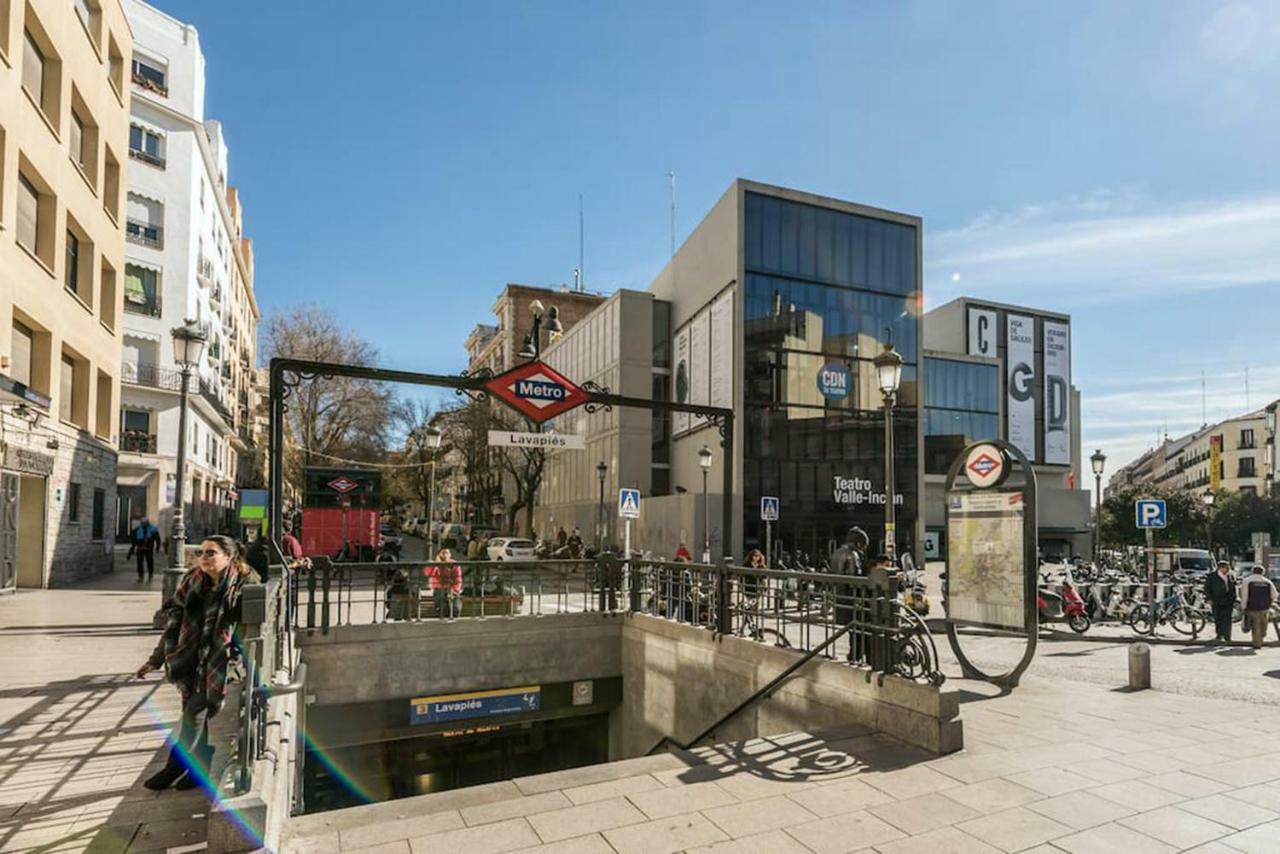 Buhardilla En Calle Amparo-Lavapies Madrid Exteriér fotografie