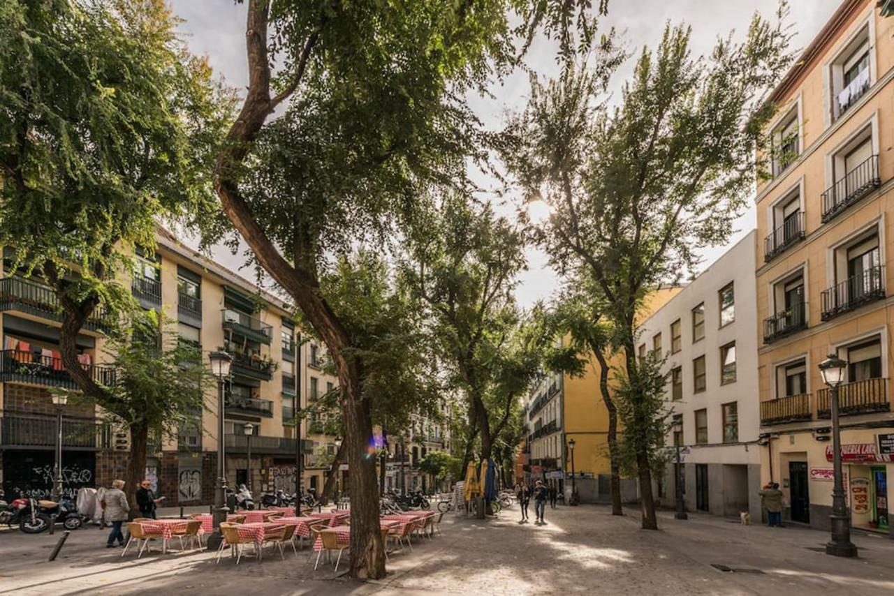 Buhardilla En Calle Amparo-Lavapies Madrid Exteriér fotografie